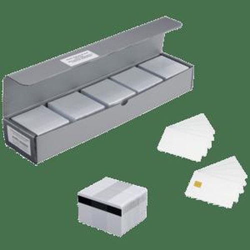 Zebra premier pvc card 500 - zebra,
