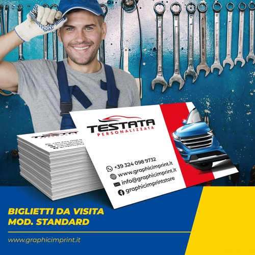 Biglietti visita standard - -,
