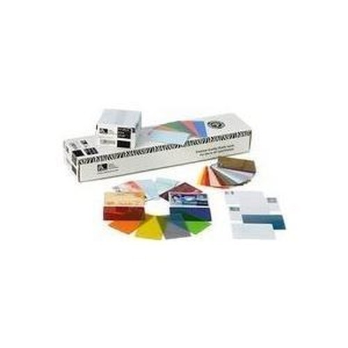 Zebra premier pvc card 500 - pvc,