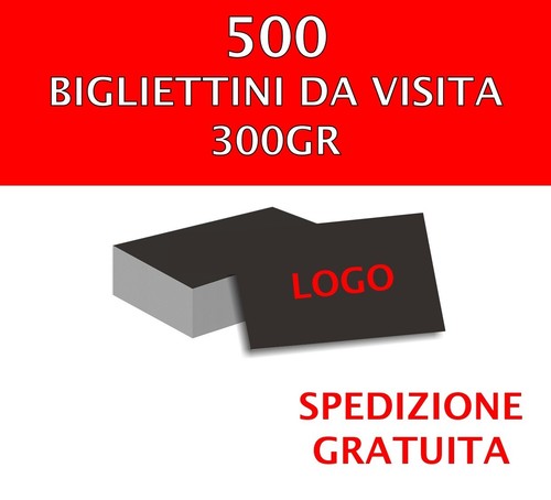 500 biglietti visita stampa - 500,