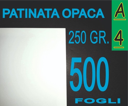 500 fogli 250 carta - fogli, a4