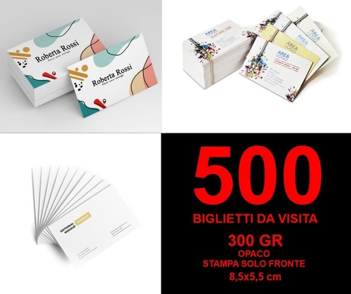 500 biglietti visita - 500,
