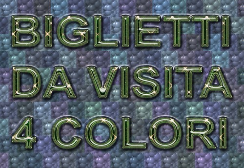 Biglietti visita stampa 4 - visita,