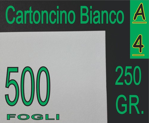 500 250 gr carta - 500, a4